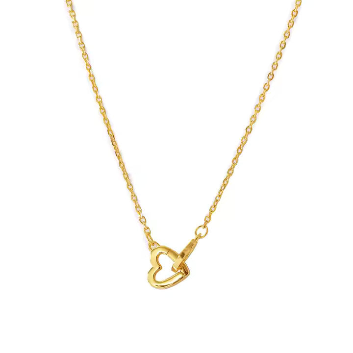 Locked Heart Necklace