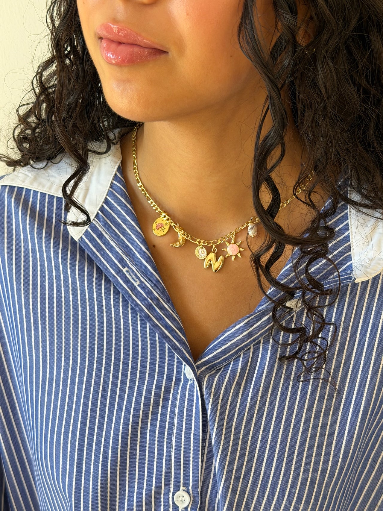 Summer Solistice Charm Necklace