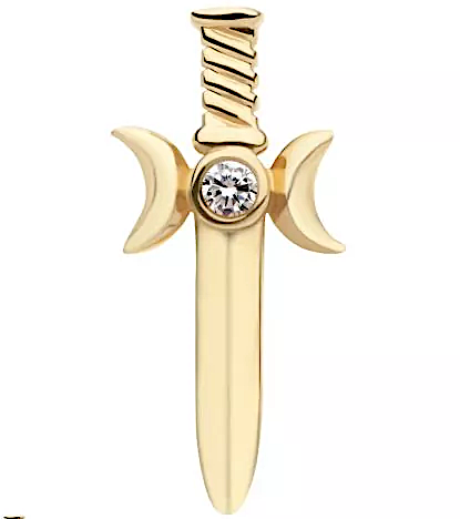 Diamond Dagger 14K