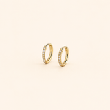 Diamond Bezel hoop
