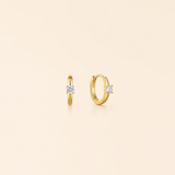 Diamond Ring Hoops