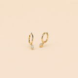 Bezel Drop Hoops