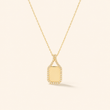 Princess Cut Pendant