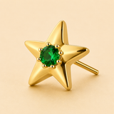 Emerald Star Threadless 316L