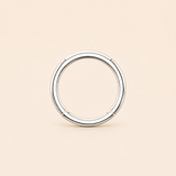 silver hoop