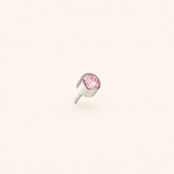 Round Bezel Stud