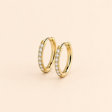 Diamond Bezel hoop