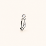 Diamond Dangle Barbell