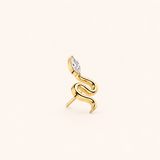 Snake top titanium threadless