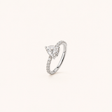 Marque Diamond Paved Hoop