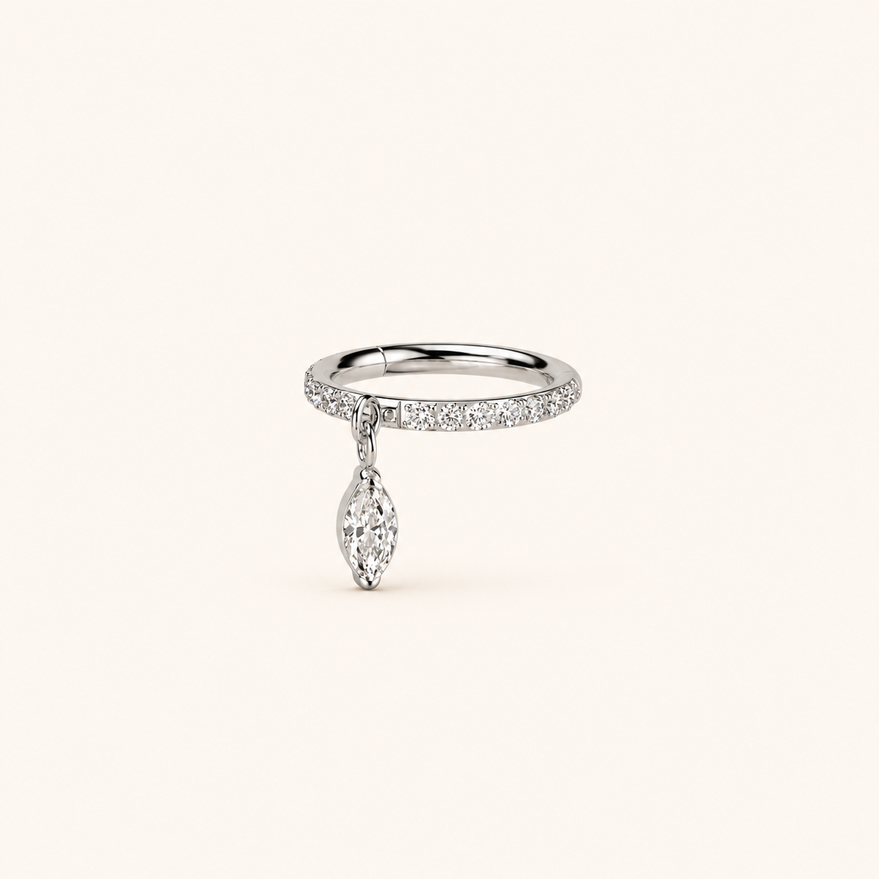 Diamond Gem Dangle