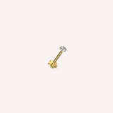 Gold Diamond Stud