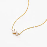 Toi et Moi Diamond Necklace