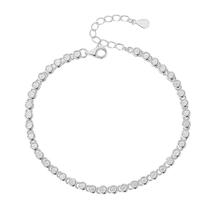 Diamond Bezel Tennis Bracelet