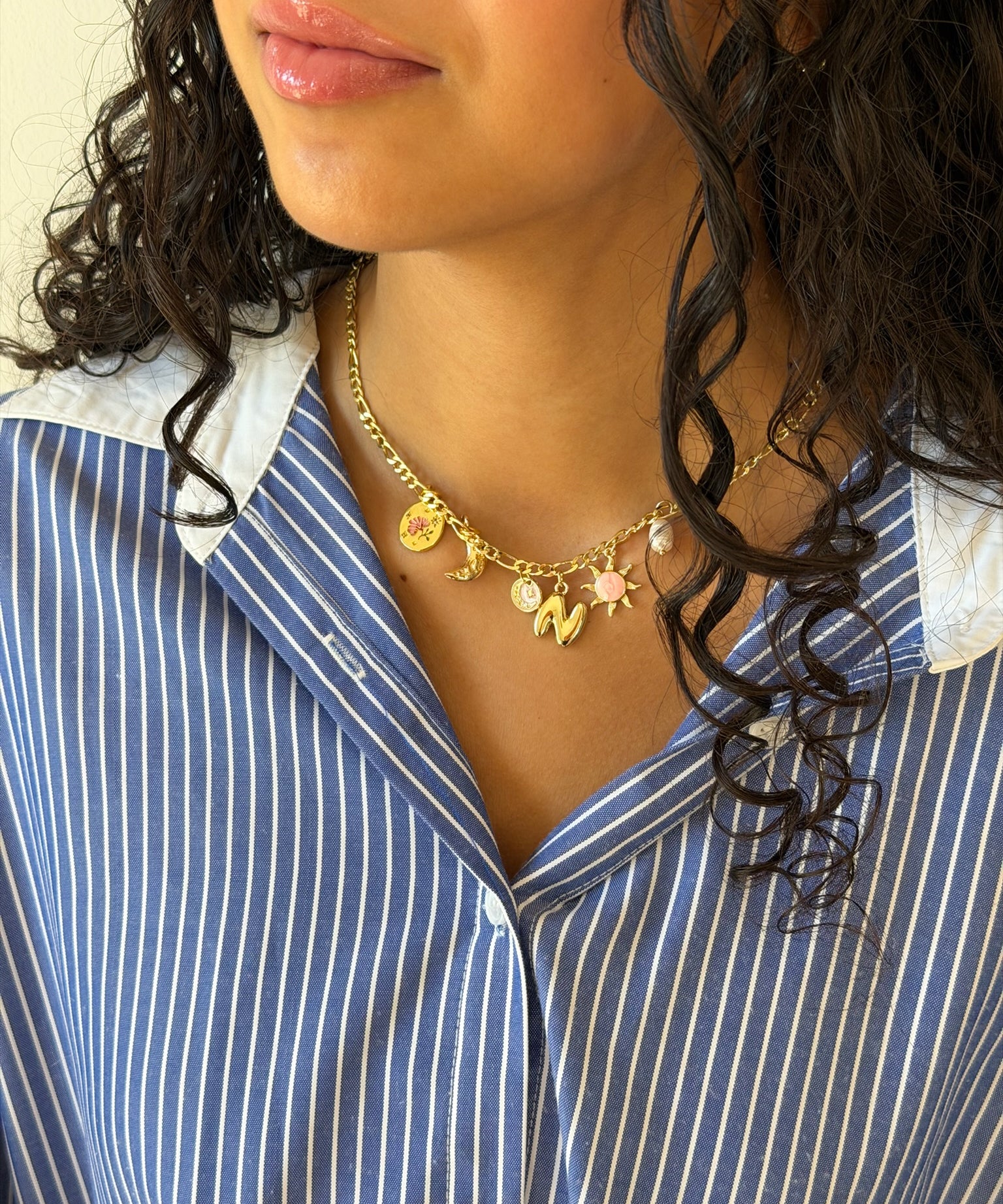 Summer Solistice Charm Necklace