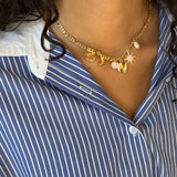 Summer Solistice Charm Necklace