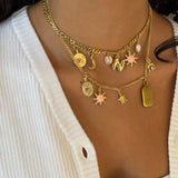 Summer Solistice Charm Necklace