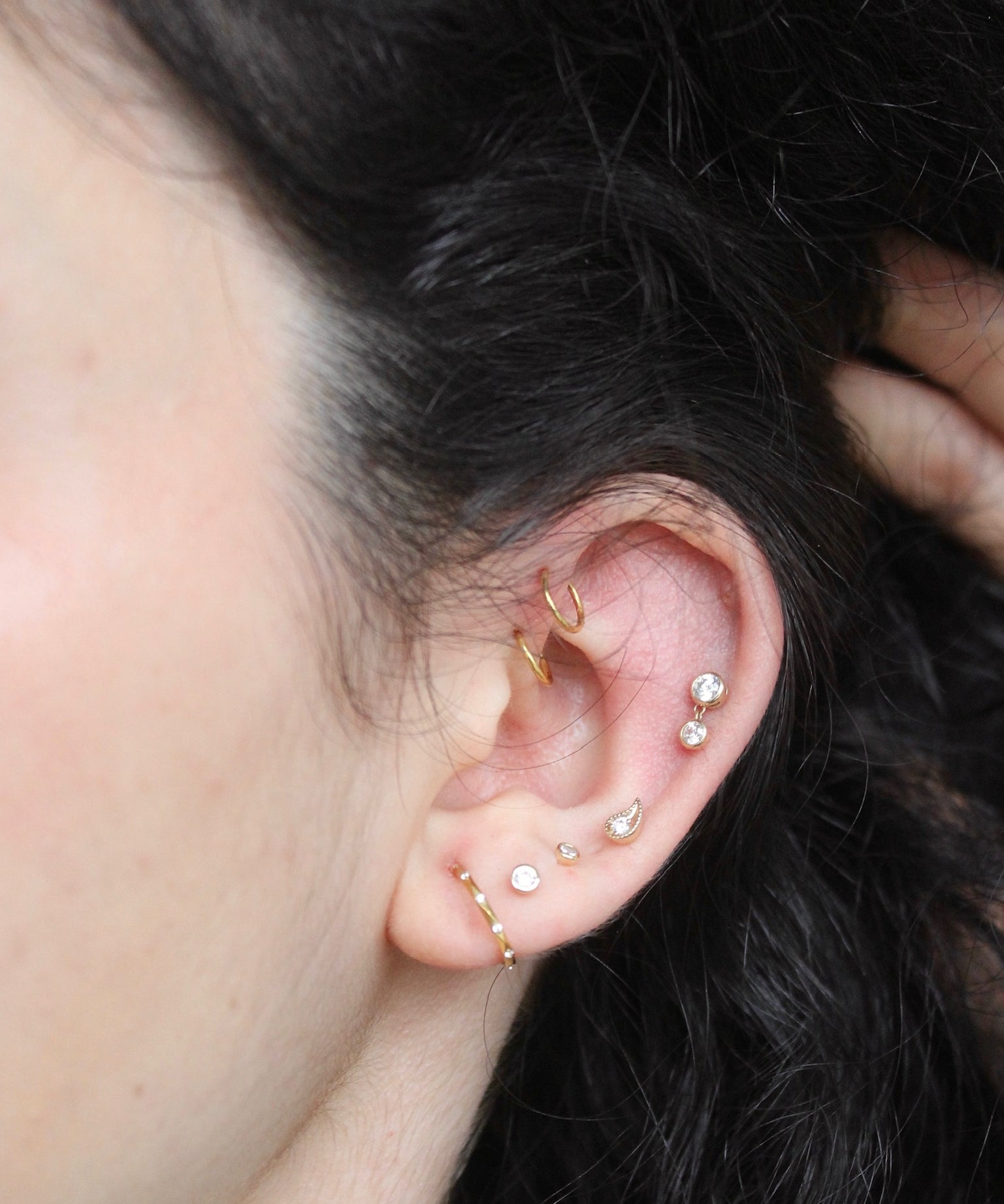 Lab Grown Round Diamond 14K