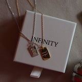 C Diamond Tag Pendant