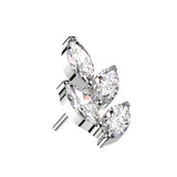 4 Petal Diamond Leaf
