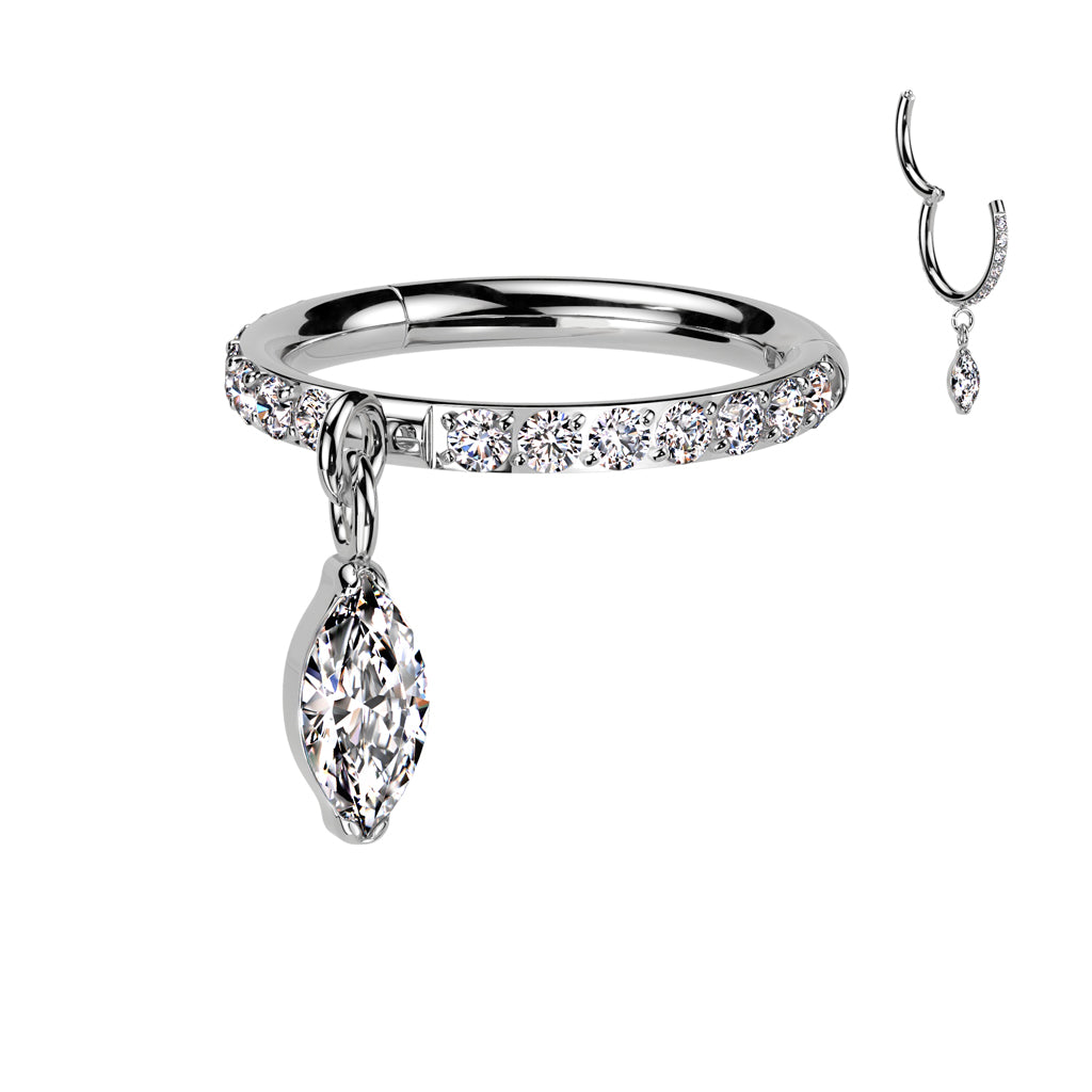 Diamond Gem Dangle