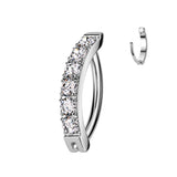 Diamond Navel Ring