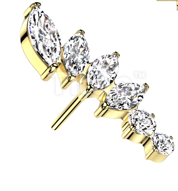 Curved Marquise