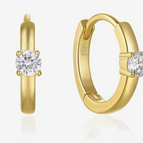Diamond Ring Hoops
