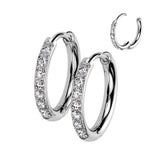 Diamond Bezel hoop