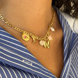 Summer Solistice Charm Necklace