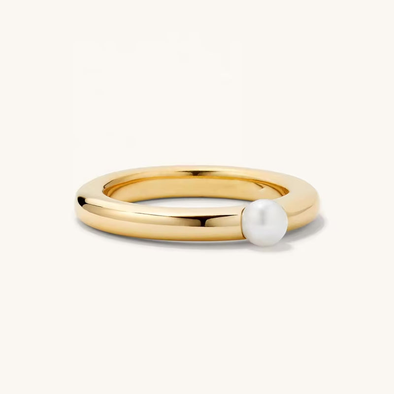 Pearl Stacker Ring