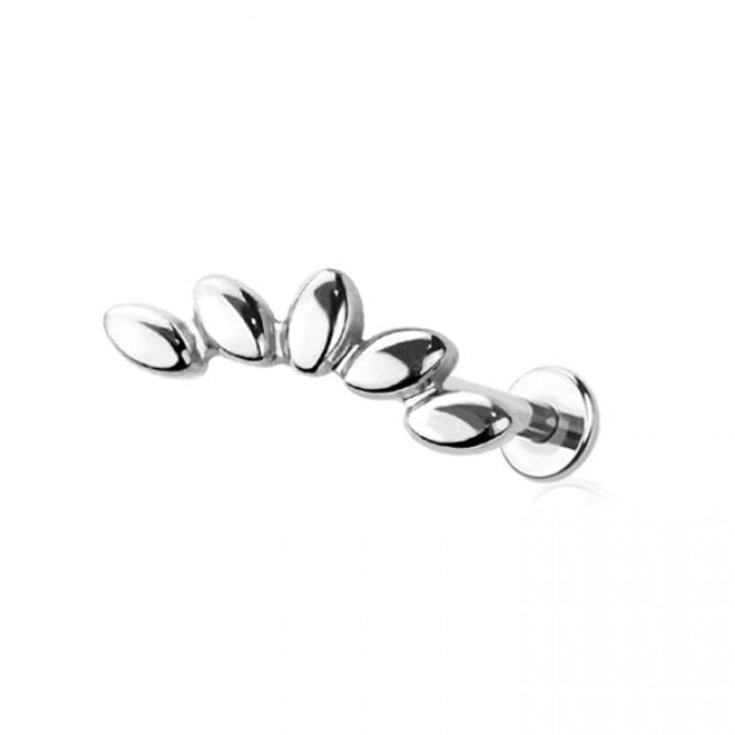 Solid Marquise Titanium