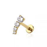 Floating Studs Titanium