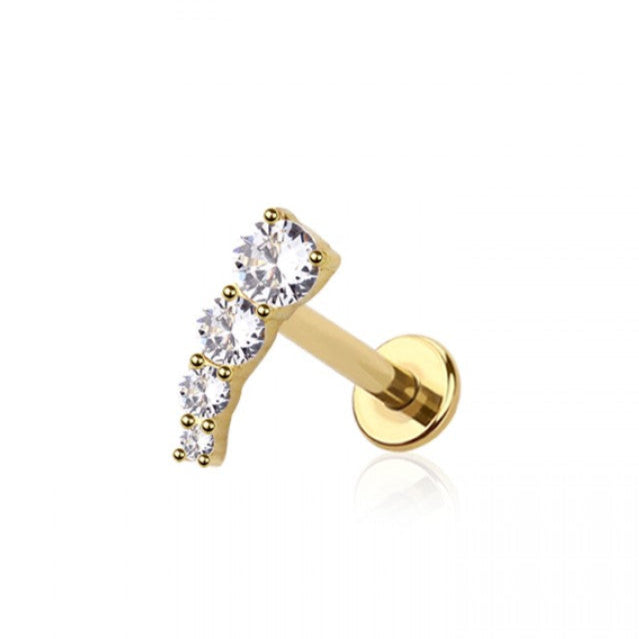 Floating Studs Titanium