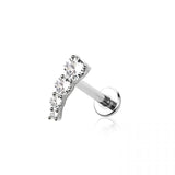 Floating Studs Titanium