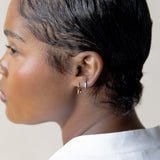 Lined Gem 14k
