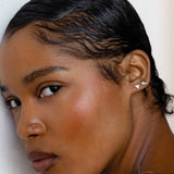 Circular nose stud 14k