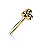 Cluster Stud 14k