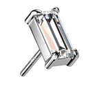 Diamond baguette 14k