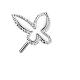 Scalloped butterfly 14k