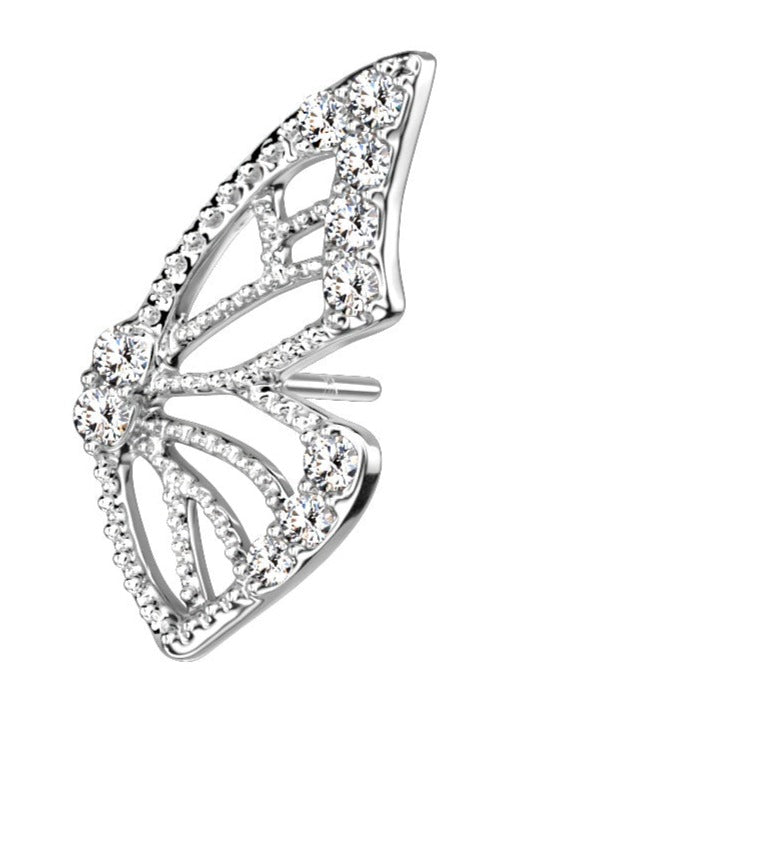 Diamond Butterfly Wing 14K