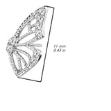 Diamond Butterfly Wing 14K