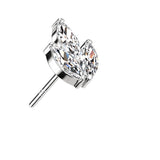Diamond Leaf 14k