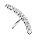 Diamond Spiral 14k