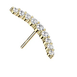 Diamond Spiral 14k