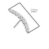 Diamond Spiral 14k
