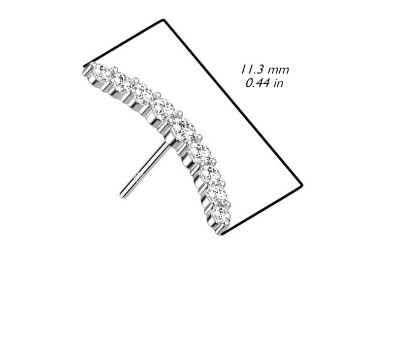 Diamond Spiral 14k