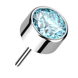 Round Bezel Stud